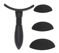 FIXOSHEE Lazy Eyeshadow Seal Stamp Silicone Makeup Tool with Black Handles Wear-resistant Applicators for Quick Convenient Eye Makeup for Women