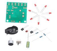 FIXOSHEE Led Metronome Kit Sound-controlled Light Project for Music Educational Soldering Practice for Home Ambiance and Party Atmosphere