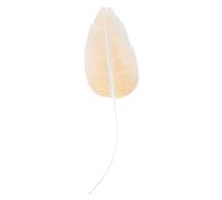 FIXOSHEE Lifelike Artificial Banana Leaves Faux Canna Plant Adornment Green for Hawaiian Luau Wedding Party Home Office Decoration