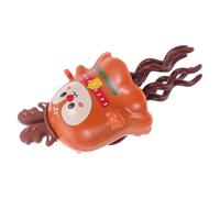 FIXOSHEE Magical Dancing Octopus with Clockwork Walking Reindeer Design Interactive Xmas Party Favor and Holiday Stocking Stuffer for Festive Seasonal and Classroom Entertainment