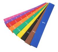 FIXOSHEE Magnetic Fraction Strip Learning Board with Colorful EVA Tiles for Students Educational Math Manipulatives Teaching Tool for Fraction Operations Classroom Use