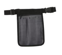 FIXOSHEE Medical Cross-Body Bag Mesh Shoulder Strap Multi Pocket Organizer for Tools for Hospital Field Work Grey