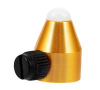 FIXOSHEE Meditation Tuning Fork Feet Natural Chalcedony Beads, 8-color Universal Percussion Tuning Fork Replacement Parts, Smooth Purple Crystal Base for Home and Professional Music Therapy