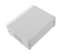FIXOSHEE Metal Project Enclosure Box Durable Electronic Junction Case with Front and Rear Panels for DIY Electrical Instruments and Communication Equipment