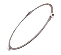FIXOSHEE Microwave Turntable Support Ring High Temperature Resistant Roller Holder for Glass Plate Plastic Microwave Parts for Even Heating in Oven Large Wheel Replacement