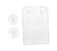 FIXOSHEE Mini Acrylic Aquatic Plant Cup with Suction Cup, Fish Tank Planter Holder for Aquarium Landscape Decoration, Small Size for Aquarium and Fish Tank Gardening