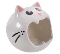 FIXOSHEE Mini Ceramic Hamster Nest Cute Hideout for Pets Durable and Lightweight Design for Guinea Pigs Chinchillas and Hamsters for Indoor Use