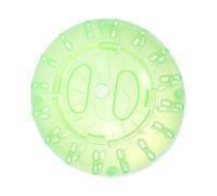 FIXOSHEE Mini Hamster Exercise Ball Sturdy Plastic Rolling for Small Animals Green Rotating Running Ball Easy to Clean Interactive Pet Fitness