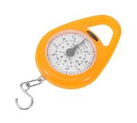 FIXOSHEE Mini Mechanical Spring Luggage Scale Portable Hanging Weight Scale with Hook for Travel Precise Weighing Tool Compact Handheld Suitcase Measurement