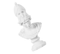 FIXOSHEE Mini Resin Athena Bust Statue Greek Mythology Sculpture Resin Figurine for Home Decor Artist Reference Detailed Craftsmanship Material