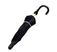 FIXOSHEE Miniature Black Dollhouse Umbrella Decoration, Mini Openable Rain Umbrella Model Accessory for Mini Furniture and Tiny House Ornaments