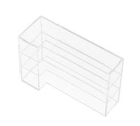 FIXOSHEE Miniature Food Play Display Cabinet Miniature Cabinet Transparent