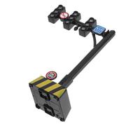 FIXOSHEE Miniature Traffic Light for Interactive Road Signal Model for Early Education Realistic Stop Light Plaything Enhancing Traffic Safety Awareness and Learning at Home School