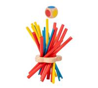 FIXOSHEE Montessori Wooden Balance Stick Game for Colorful Hand-eye Coordination Enhancing Fine Motor Skills Patience and Strategic Thinking Family Educational Table Game for S