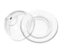 FIXOSHEE Multi-Function Glass Ink Mixing Bowl with Lid Chinese Calligraphy Sumi Ink Plate and Japanese Dish for Sumi Practice Paint Pallet Art Studio Storage Box