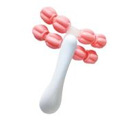 FIXOSHEE Multi-Purpose Handheld Muscle Roller Massager for Deep Tissue Relaxation Ergonomic Grip Lightweight Manual Massage Mobility Device for Neck Shoulders Arms Legs and Back Portable