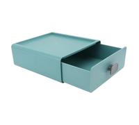 FIXOSHEE Multifunctional Drawer Desktop Storage Box Compact Organizer for Office Home Sundries Cosmetics Stationery Neat Space-saving Design in Upgraded Green