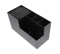 FIXOSHEE Multifunctional Hairdressing Scissor Holder with Anti-Slip Base Compact Comb Storage Organizer for Salon Haircut Tools Practical Hair Stylist Desk Organizer Box