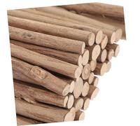 FIXOSHEE Natural Mini Wood Sticks DIY Material Unfinished Hardwood Craft Logs for Rustic Home Decor Model Making Handicraft Projects Farmhouse and Woodland Theme Decorations Pack