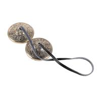 FIXOSHEE Nepalese Meditation Bell Tibetan Tingsha Cymbals Sound Therapy Percussion Instrument Yoga Supply for Spiritual Wellness Mindfulness Sessions