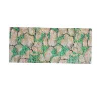FIXOSHEE Non-glare Rocks Pattern Sticker for Reptile Tank Background Thickened Adhesive Terrarium Wallpaper and Safe for DIY Reptile Habitat Landscaping Suitable for Various Terrariums and