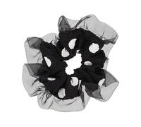 FIXOSHEE Organza Hair Band Ponytail Holder Retro Style Scrunchies Does Not Pull Or Damage Hair Decorative Effect for Doing Exercises and Housework