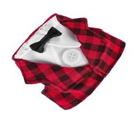 FIXOSHEE Parrot Cosplay Clothes Comfortable Reusable Parrot Clothing Lightweight Polyester Cotton Pet Bird Outfit Secure Fit for Budgies Conures and Other Birds