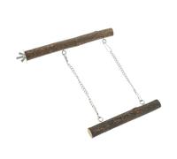 FIXOSHEE Parrot Swing Toy Large Parrot Toys Bird Perch Swing for Budgie Playground Talking Accessories