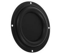 FIXOSHEE Passive Subwoofer Diaphragm Rubber Radiator Plate 11.5Cm round Loudspeaker Diaphragm Replacement Firm Construction for DIY Home Audio Systems