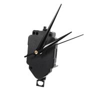FIXOSHEE Pendulum Clock Movement DIY Wall Clock Replacement Kit with Hands Durable Plastic Mechanism for Repair Stable High Precision Silent Operation