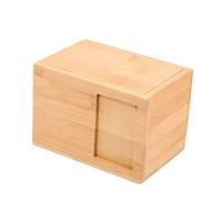 FIXOSHEE Pet Cinerary Ash Urn Sturdy Pet Memorial Box for Dog Cat Cremation Ashes Small Keepsake Container for Cherished Memories