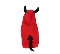 FIXOSHEE Pet Costume Halloween Warm Three-dimensional Devil Coat for Dogs l Size Festival Party Pet Clothes