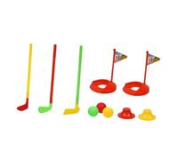 FIXOSHEE Plastic Golf Clubs Lightweight Indoor Outdoor for Development Interaction Educational Sports Game Random Color