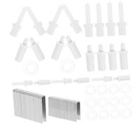 FIXOSHEE Plastic Shutter Repair Pins Replacement Parts for Window Shutter Repair Lightweight and Easy to Use for Broken Pin Fixing