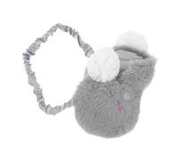 FIXOSHEE Plush Koala Eye Mask for Sleeping Soft Breathable Light Blocking Sleep Mask for Adults Comfortable Fit for Travel Home Office Holiday Rest