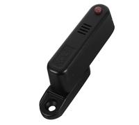 FIXOSHEE Portable Door Stop Alarm with Security Alert for Home Hotel Travel Theft Door Security Stopper for Safety and Privacy Protection Black