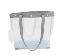FIXOSHEE Portable Mesh Cat Carrier Tote with Transparent See-through Sides for Outdoor Travel and Walking Lightweight Breathable Pet Bag for Cats and Small Pets