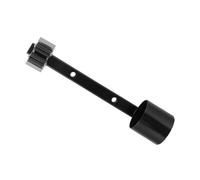 FIXOSHEE Portable Metal Crutch Holder for Wheelchair and Mobility Scooter Cane Storage Bracket with Easy Installation Fit for Wheelchair Accessories and Walking Stick Organizer
