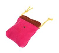 FIXOSHEE Portable Pet Travel Carrier Bag for Hamsters and Animals Lightweight Outdoor Storage Pouch Comfortable Hands Backpack for Camping Sightseeing and Trips Practical Pet Supply in Rosy