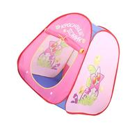 FIXOSHEE Portable Play Tent Pink Game House for Indoor Outdoor Use Easy to Assemble Educational Playhouse for Year Olds Creative Imagination Development