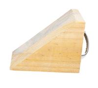 FIXOSHEE Portable Wooden Wheel Chocks for Trucks and Rvs, Anti-slip Trailer Stabilizer Blocks, Medium to Large Vehicle Tire Stops for Travel and Caravan Accessories