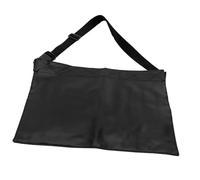 FIXOSHEE Professional Makeup Brush Waist Bag 32 Slots Black Multifunctional Storage Pouch with Pockets for Makeup Artists and Beauty Dressers on The Go