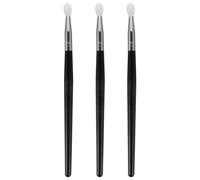 FIXOSHEE Professional Silicone Lipstick and Eye Shadow Brush Set 3Pcs with Reusable Soft Silicone Tips for Facial Mask Application at Home or On-The-Go