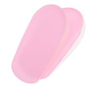 FIXOSHEE PU Heel Insert Invisible Insole Height Increase Half Pads for Women Comfortable Non-Slip Silicone Gel Cushion Reusable Lightweight Shoe Insoles for Sneakers Boots Trainers