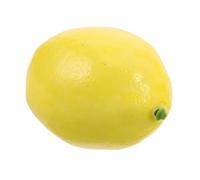 FIXOSHEE Realistic Faux Lemon Car Antenna Topper Cute Car Roof Decoration Easy Install Weather-resistant Exterior Ornament for Vehicles Stylish Lemon Decor