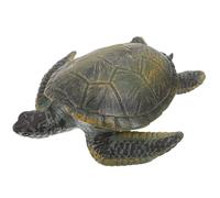 FIXOSHEE Realistic Solid Sea Turtle Model Ornament, Simulation Turtle Figurine for ’ Cognitive Play and Home Garden Decoration, Medium Size