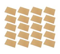 FIXOSHEE Reptiles Box Paper Mat Reptiles Feeding Box Mat Moisture Absorbent Breathable Kraft Paper 50 Sheets Per Pack Enclosure Bedding in Terrariums and Pet Owners