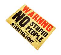 FIXOSHEE Retro Iron Art Garden Private Property Warning Sign Caution Plaque for Outdoor Decor Vintage Style Metal Fence Marker for Home and Courtyard Safety
