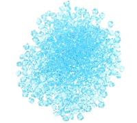 FIXOSHEE Reusable Fake Ice Cubes 450Pcs Acrylic Artificial Ice Cubes Lightweight Props for Crafts and Food Presentation