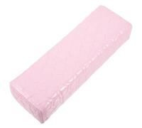 FIXOSHEE Salon Nail Hand Rest Cushion Pu Leather Stripe Hand Pillow Comfortable Stylish Design Small and Light Easy to Use for Home Use Manicure Tool